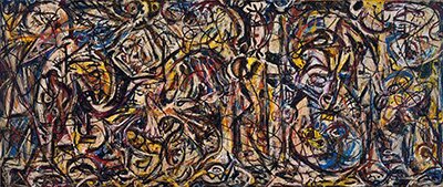 There Were Seven in Eight Jackson Pollock